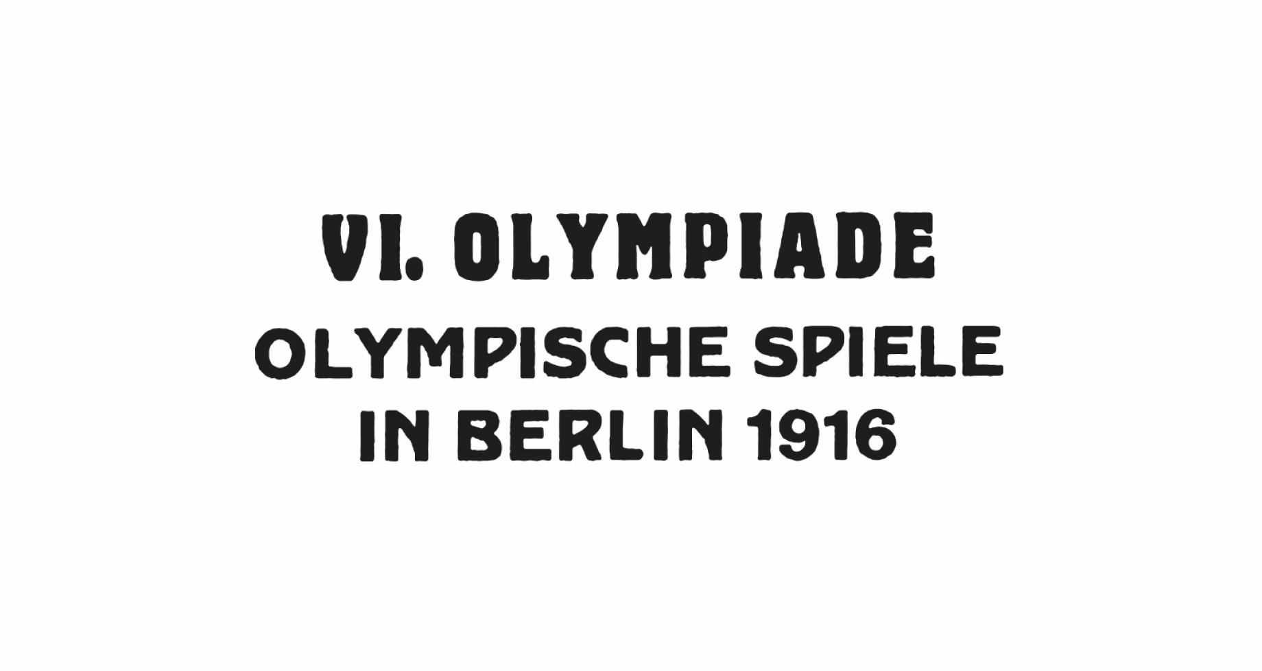 Berlin 1916 1916 logo