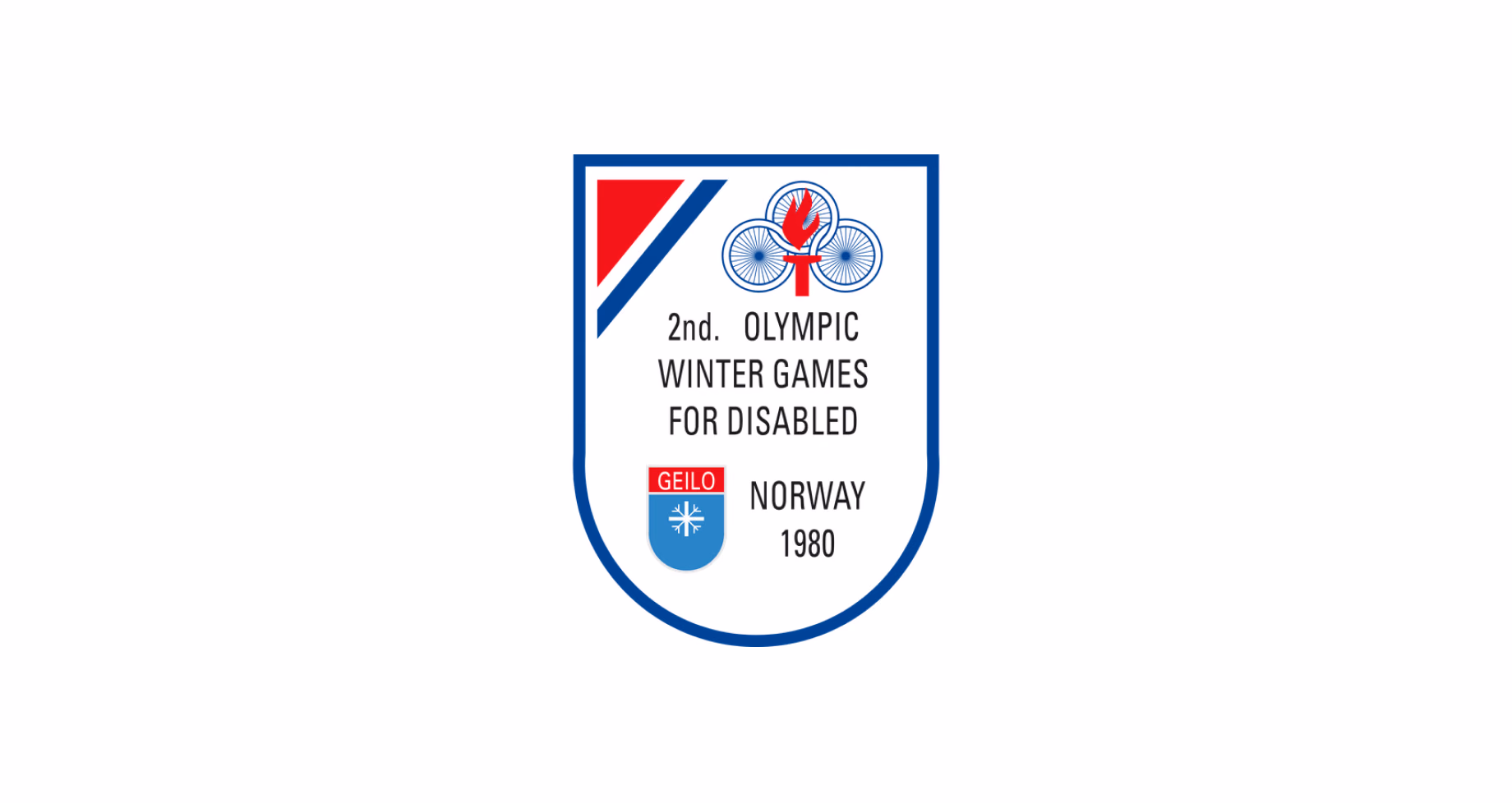 Geilo 1980 Paralympics 1980 logo