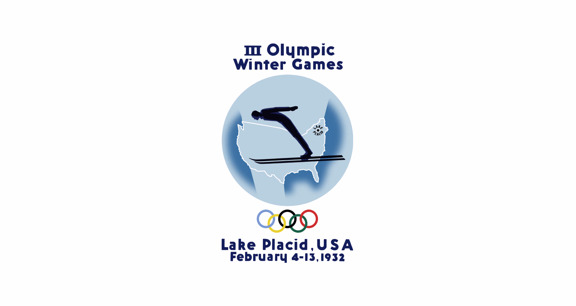 Lake Placid 1932 1932 logo
