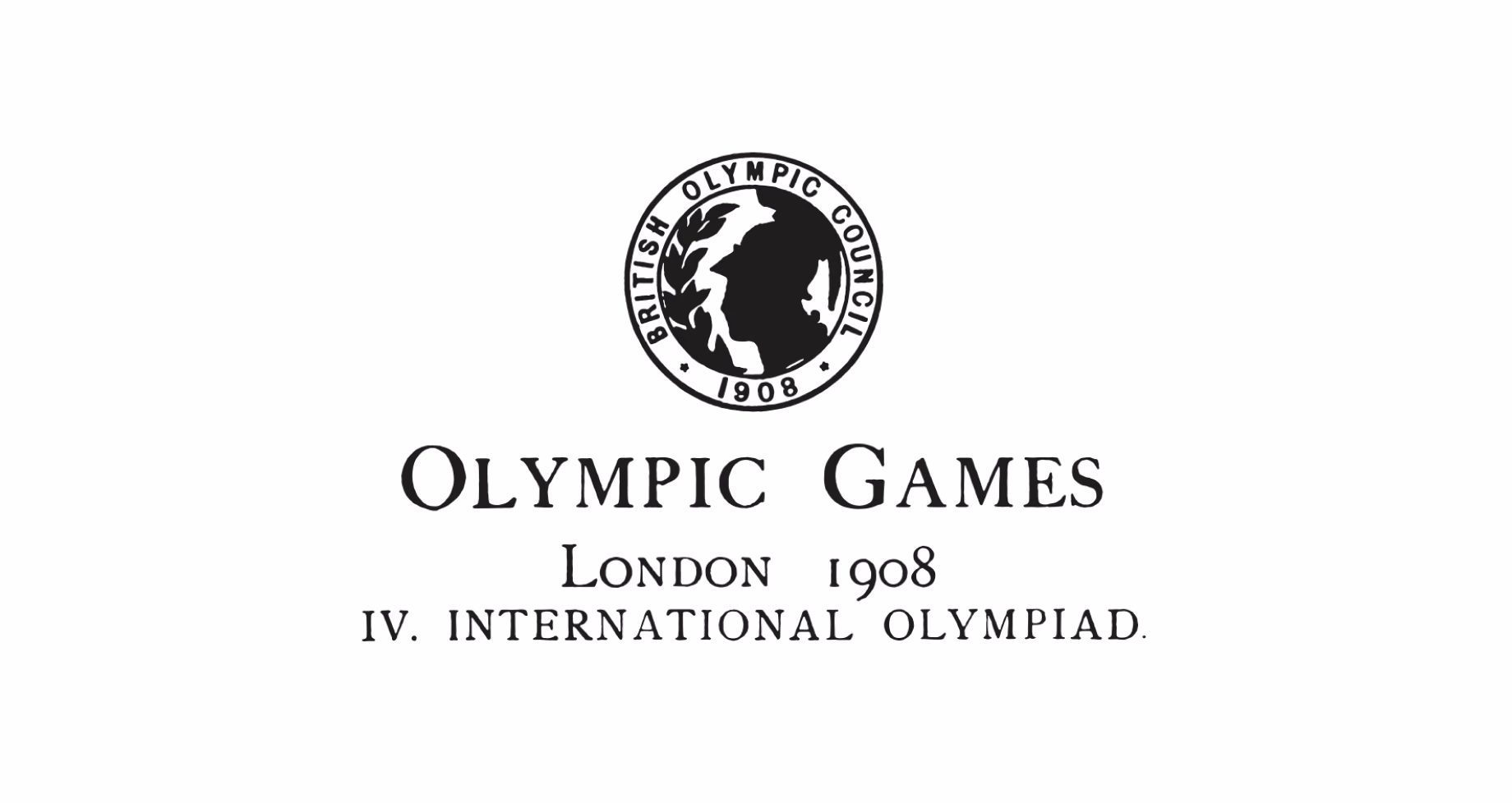 London 1908 1908 logo