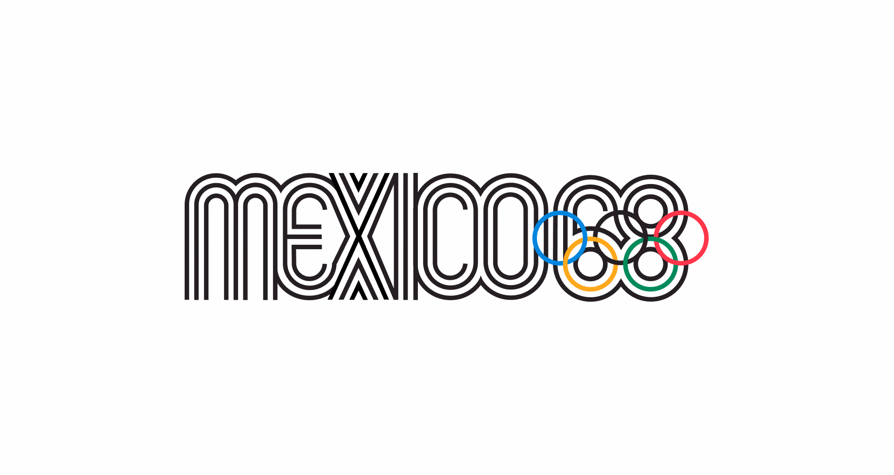 Mexico City 1968 1968 logo