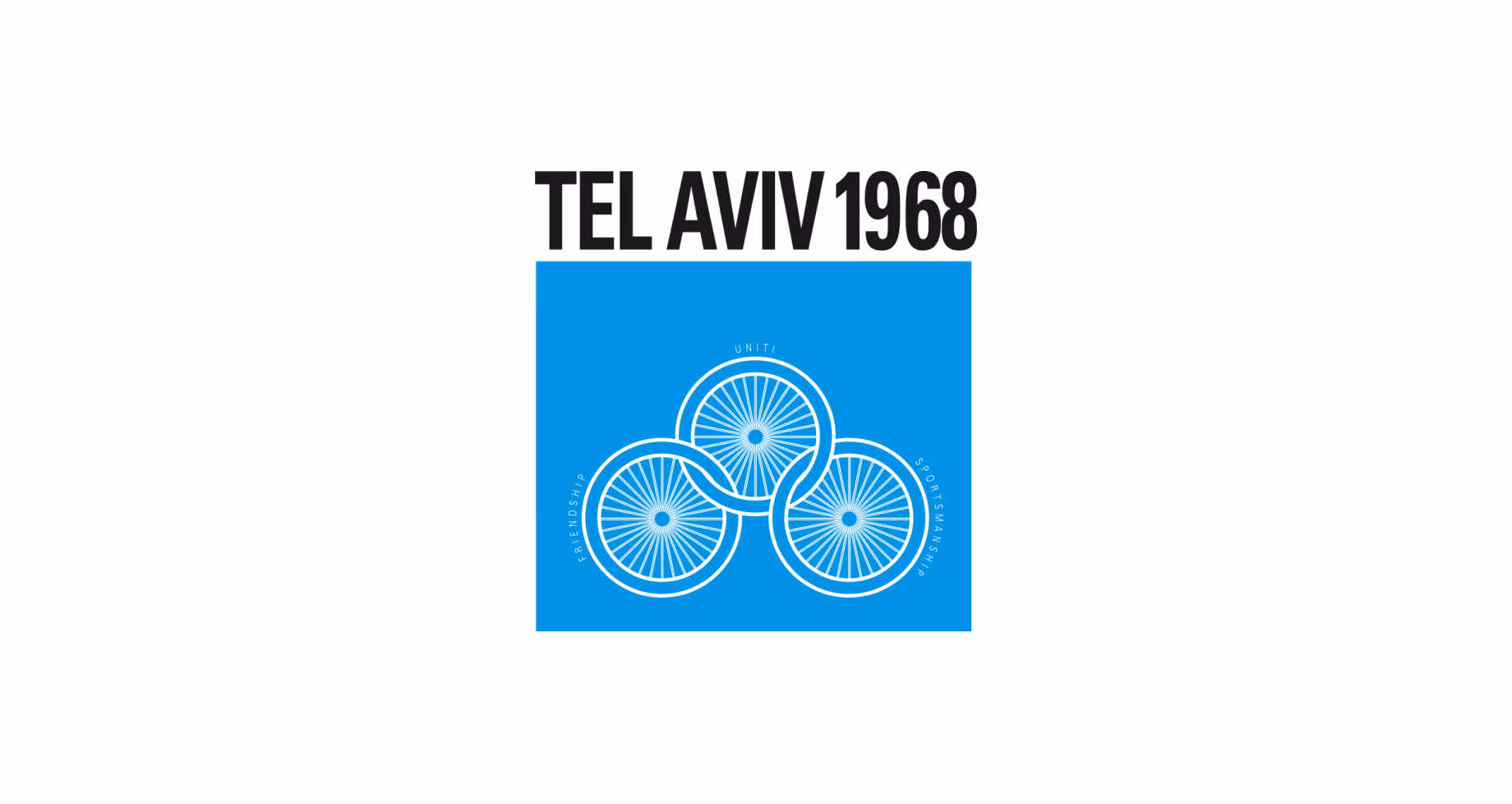Tel Aviv 1968 Paralympics 1968 logo